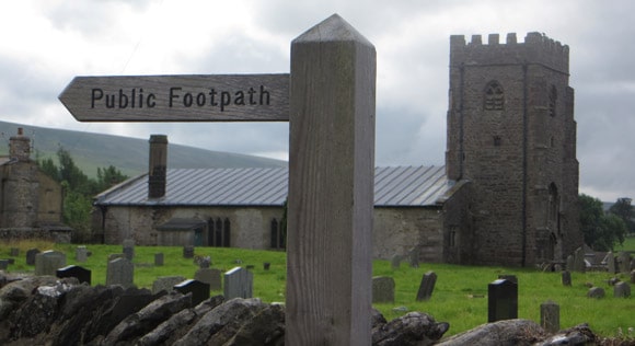 Horton-in-Ribblesdale-Church-Public-Footpath