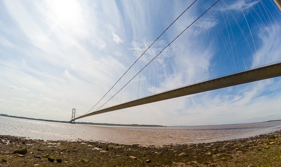 Humber Bridge From Hessle Foreshore