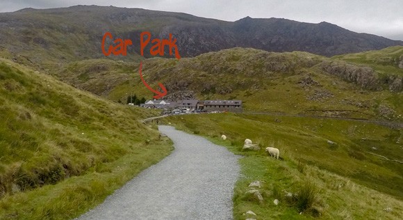 Pen y pass car park