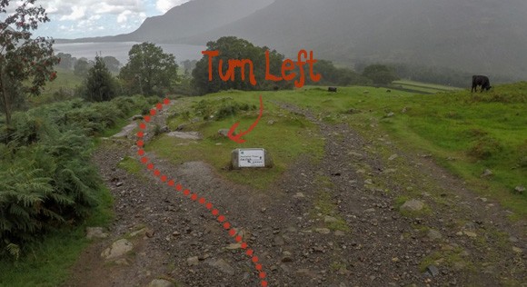 Returning to Wasdale Car Park