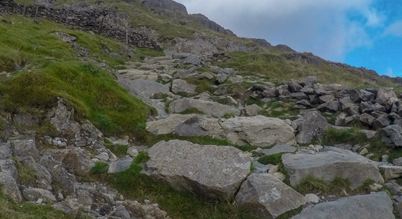 Steps up pyg track