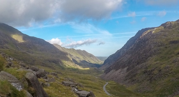 Views from the pyg track