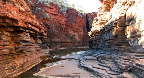 Karijini gorge walk