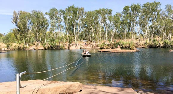 Manning Gorge Rope Bull Boat