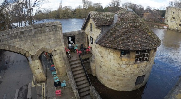 Barker Tower and Perky Peacock