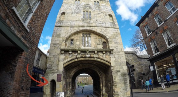 Entrance to Monk Bar