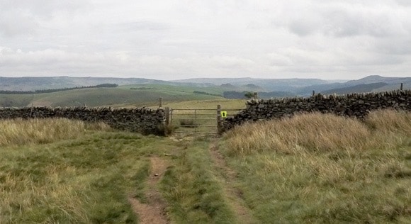 Gate to go through