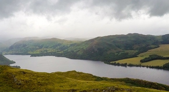 View of Ullswater from Hallin Fell
