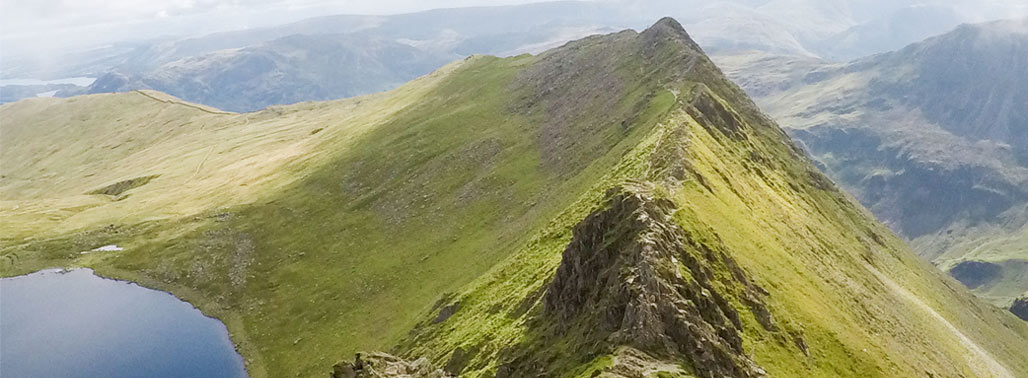 Helvellyn Striding Edge Red Tarn Featured Image