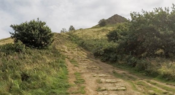 Path up Roseberry Topping