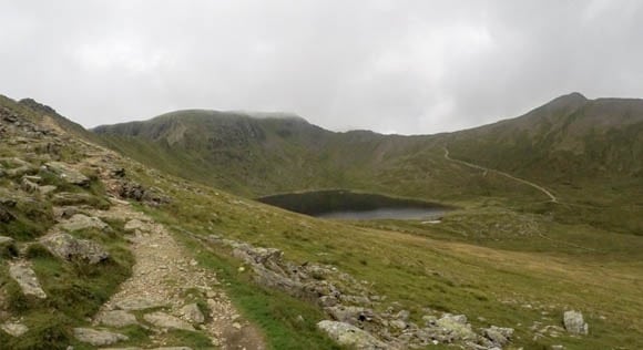 Red Tarn and Helvellyn