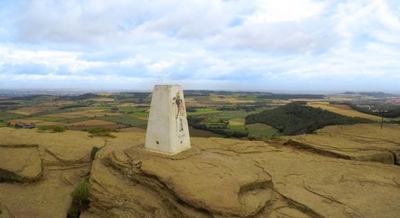 Roseberry Topping Trig