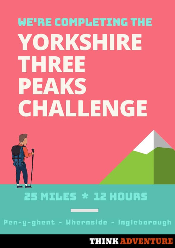 Yorkshire Three Peaks Poster 2