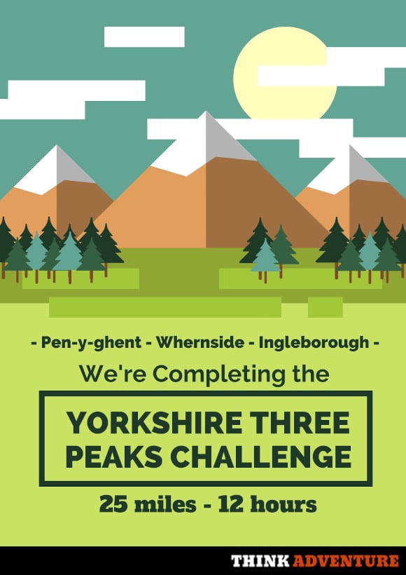 Yorkshire Three Peaks Poster 3
