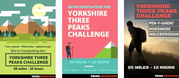 Yorkshire Three Peaks Posters