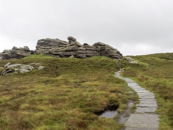 large rock formations