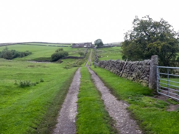 path leading to moscar house