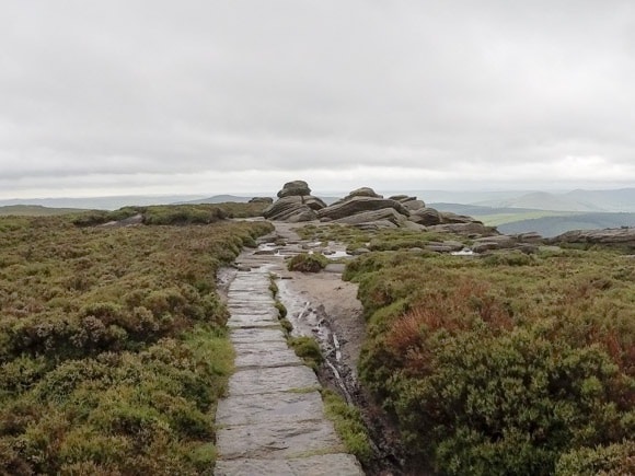 paved path near derwent edge