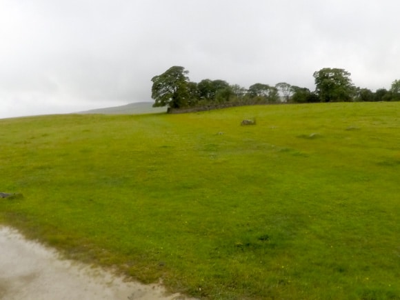 Grass path to Malham Tarn