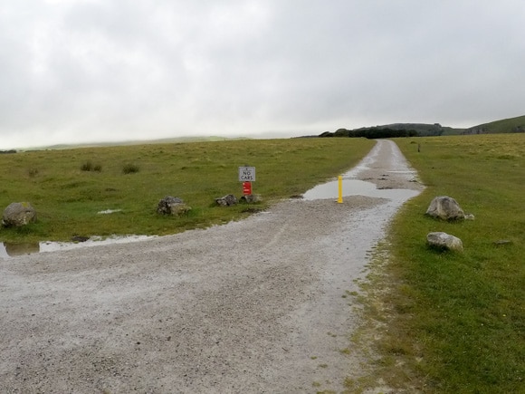 Gravel pathway to Malham Tarn