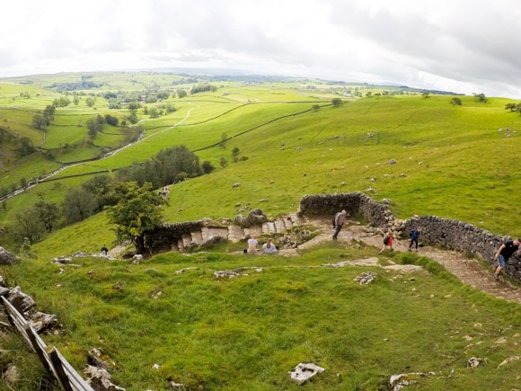 Malham Cove steps