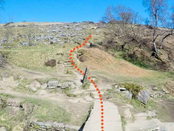 Bronte Waterfalls to Top Withens