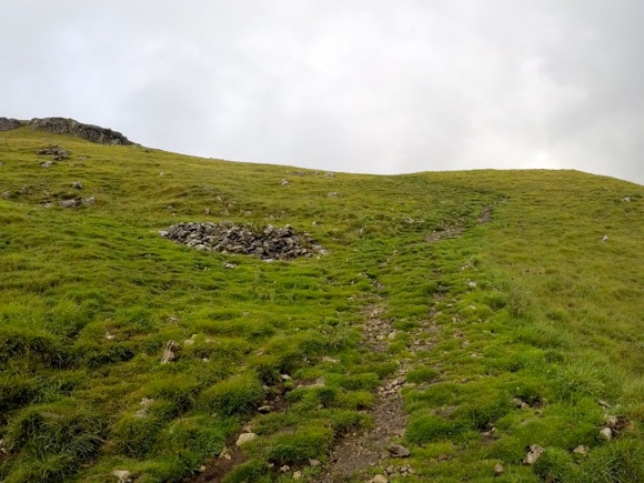 Incline to top of Gordale Scar