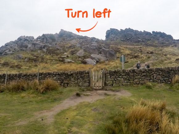 Hen Cloud to The Roaches Car Park