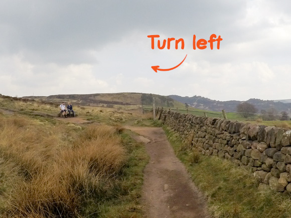 Start of The Roaches walk 3